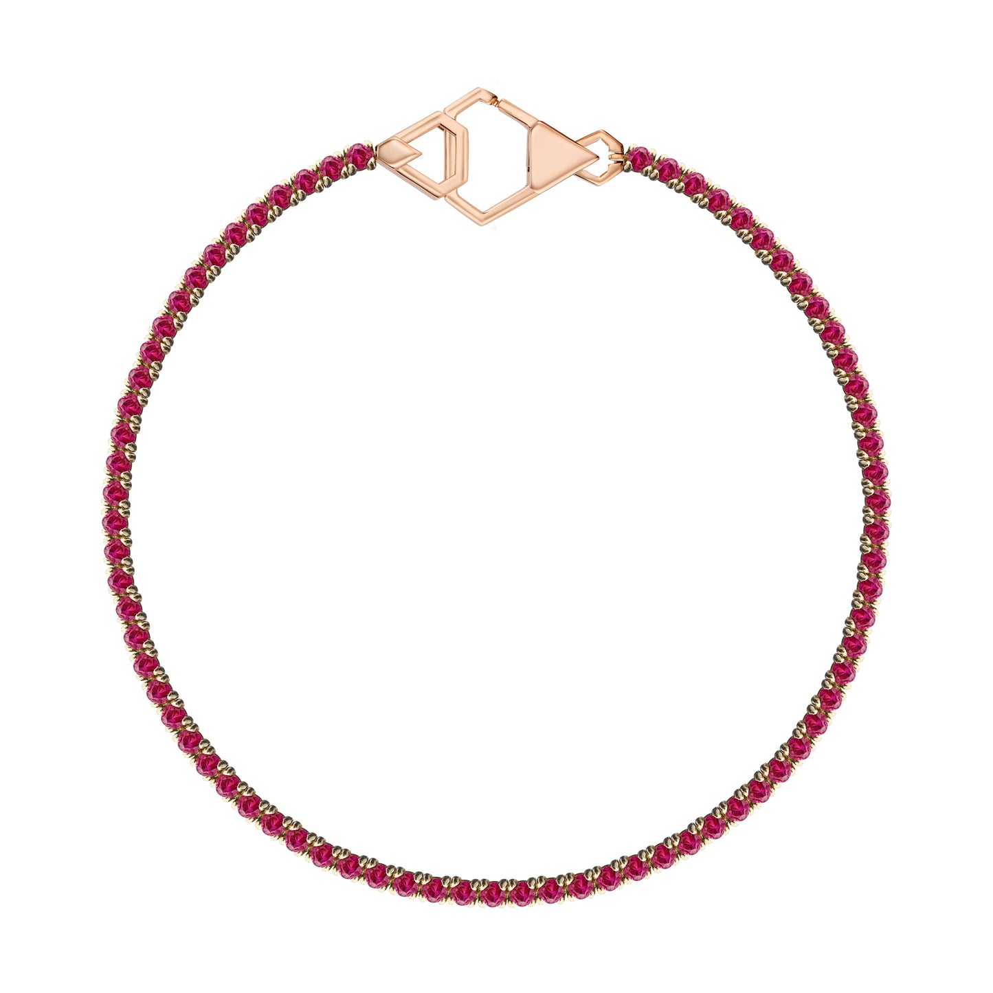 MACADAM UNION Ruby Bracelet