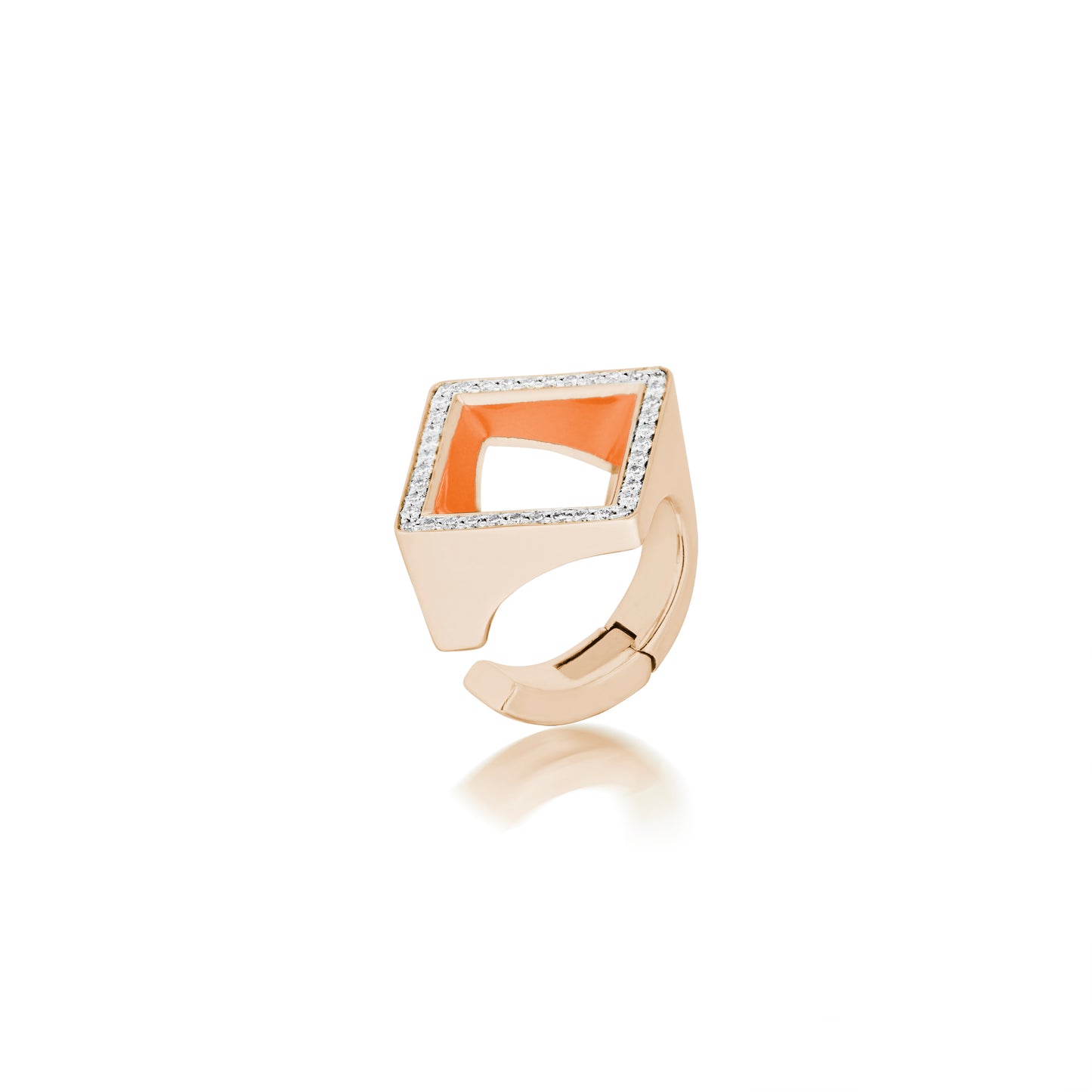 QUADRA Open Enamel Ear Cuff