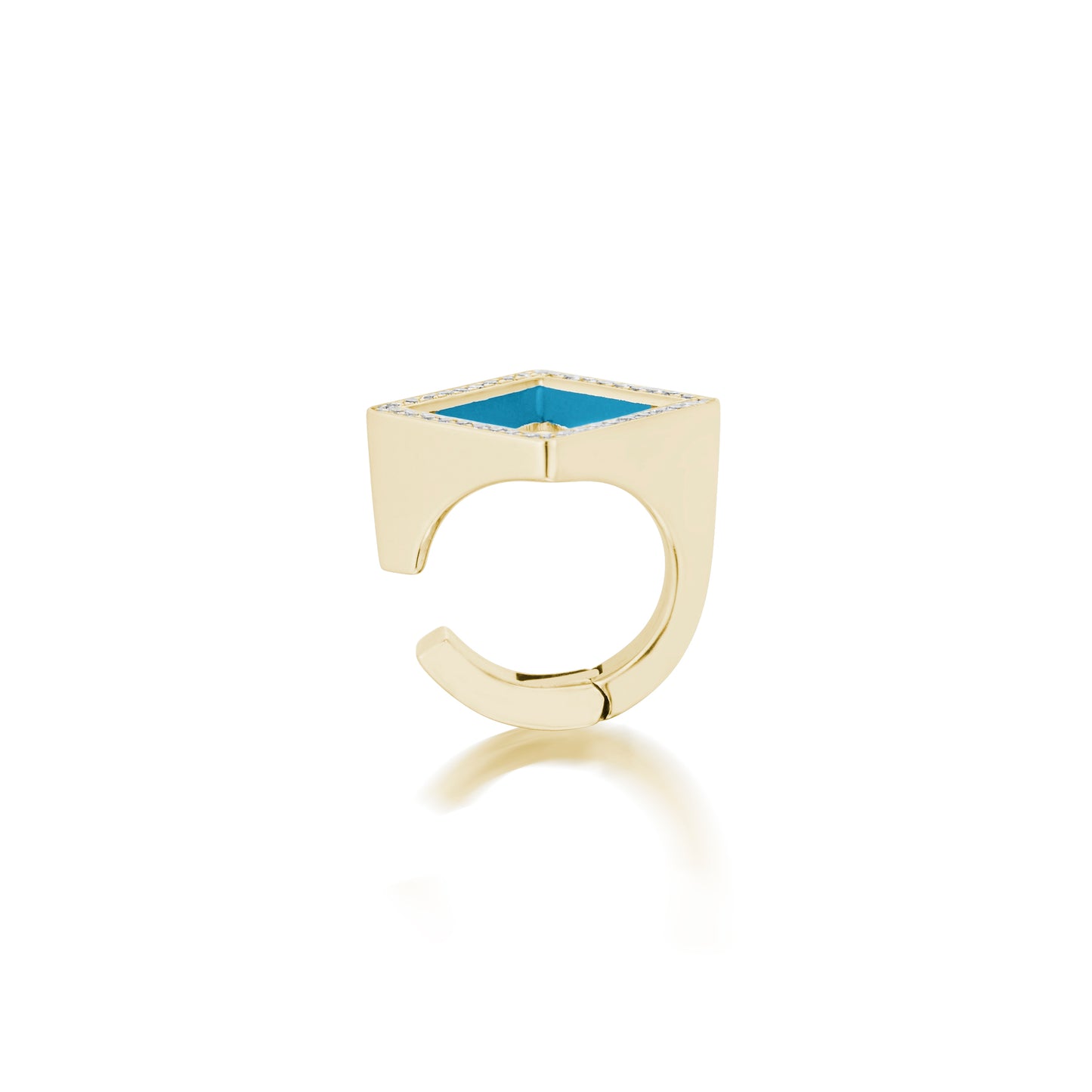QUADRA Open Enamel Ear Cuff