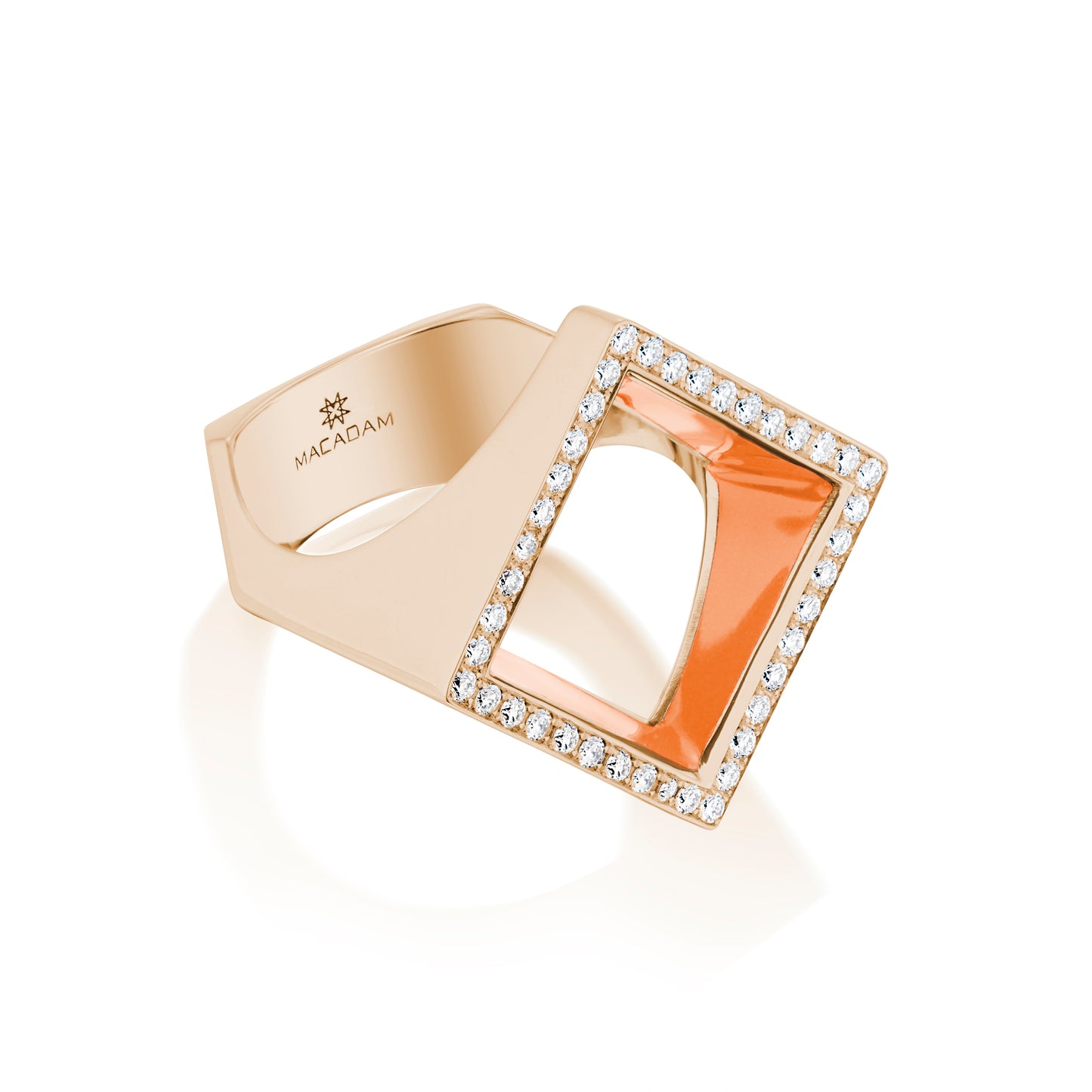 QUADRA Open Enamel Ring
